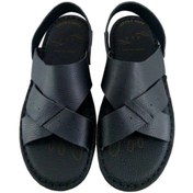 Resim BERAT Unisex Sandalet Terlik Hac ve Umre Için Siyah Renk 39 Numara 