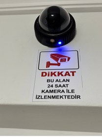 Resim Genel Markalar Caydırıcı Sahte Dome Kamera Hareket Sensörlü Kamera Sahte Kamera 