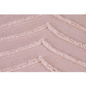 Resim Merve 2 Parça Tek Kişilik Yatak Örtüsü Pudra 