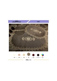 Resim Lisa Gri 6 Prç Banyo Kirli Çamaşır Sepeti Ve Paspas Seti Gri 