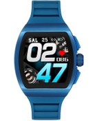 Resim Leerybee Woom Watch - Ios Android M1 Lacivert Akıllı Saat Nabız Adım Uyku Tansiyon Ekg 