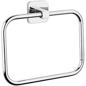 Resim Tema Kare Serisi Kare Havluluk Banyo Havlu Askısı Paslanmaz Krom 