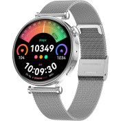 Resim Spovan Papillon Iris Amoled Ekran Nabız Uyku Takibi Sesli Görüşme Akıllı Saat 