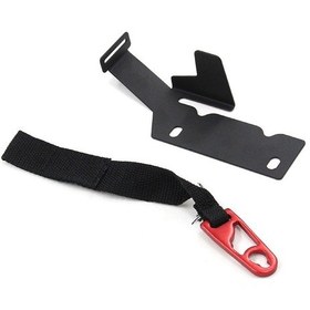 Resim Sones Ford F-150 2009-2018 İçin Tokalı Araba Arka Koltuk Serbest Bırakma Kemeri Gümüş 