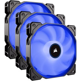 Resim Corsair Air Series AF120 Mavi Led 120 mm Fan(3'lü Set) 