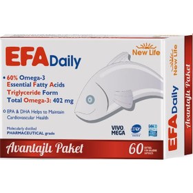Resim Newlife Efa Daily 60 Kapsül 