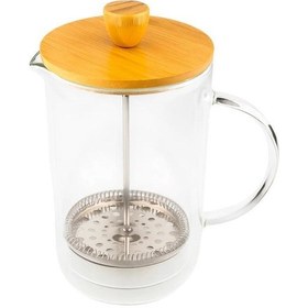 Resim Bambum Azir - French Press 800ml Şeffaf 