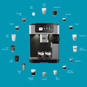 Resim Beko Caffeexperto Ceg 7348 x Tam Otomatik Espresso Makinesi + 1kg Tchibo Barista Kahve Çedirdeği Hediye 