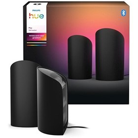 Resim Philips Hue Flare 2'li Paket Akıllı Duvar Aydınlatma - Siyah 