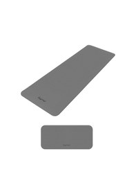 Resim Gymo Ekolojik 6mm Tpe Yoga Matı Pilates Minderi Diz Dirsek Koruyucu Matlı Set Gri Gri 