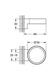 Resim Grohe Selection Sabunluk Tutacağı 41027gn0 