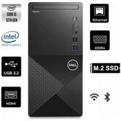 Resim Dell Vostro 3020 N2042VDT3020MTU-15 i3-13100 8 GB 4 TB SSD Free Dos Masaüstü Bilgisayar 