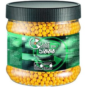 Resim Combat Zone Airsoft Boncuk 0.12 G Sarı 5000 Adet Sarı 