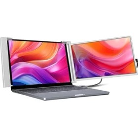 Resim Npm3 15.6-17.3" Fhd 1080P IPS Type-C Taşınabilir Dizüstü Tek Monitör Çoklayıcı Notebook Monitör 