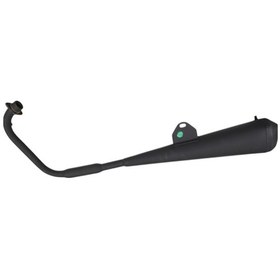 Resim Rks 125 R Egzoz İnce Susturuculu Siyah 