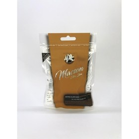 Resim Masconn Macson 10 Paket Pamuklu Filtreli Ağızlık Sigara Sarma Pamuğu Extra Slim Tütün Sarma Için Zıvana Filtre 5.3mm 