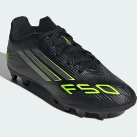 Resim adidas F50 Club Firm-Multi Ground Çocuk Siyah Çim Saha Kramponu 