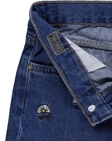 Resim Civil Girls Çiçek Nakışlı 6-9 Yaş Pantolon - Mavi - Mavi / 9-10 Yaş 