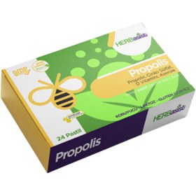 Resim HERBASİST Propolis Pastil 