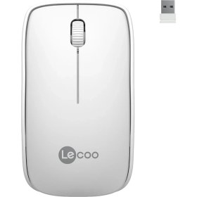 Resim Lecoo WS208 Kablosuz 1200DPI 3 Tuşlu Optik Mouse Beyaz 