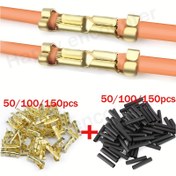 Resim 453 Tipi U-Şekilli Tel Bağlayıcı Seti, Hızlı Kablolama Kablo Kilidi İçin Crimp Terminal Tutucu ile, 0.5-1.5mm², Isı Küçültme Kiti Dahil 