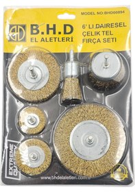 Resim Fixonic B.h.d Bhd00894 6'lı Saçaklı Fırça Seti 