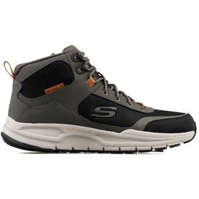Resim Skechers Escape Plan 2.0-Woodrock Erkek Outdoor Botu 51705-OLBK S Siyah 