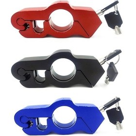 Resim Rogfer Motosiklet Alüminyum Alaşımlı Gaz Kolu Kilidi Kırmızı 