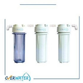 Resim OverWater 10" 3'lü Housing Seti - Filtre Kabı - Filtre Yuvası 