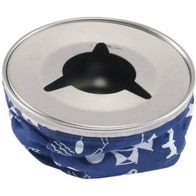 Resim Tekne Kül Tablasi. Marin Küllük. Mavi Renk. Kum Tabanli. Krom 