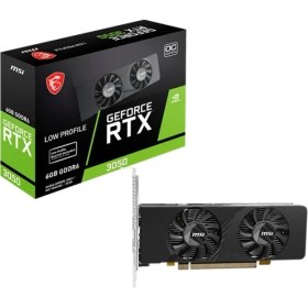 Resim Msı Geforce RTX3050 Lp E 6g Oc 6gb Gddr6 96BIT 1xdp 2xdp Ekran Kartı 