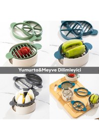 Resim Porsima Sc-299 Yumurta Ve Meyve Dilimleyici Çok Amaçlı Doğrayıcı Renkli 