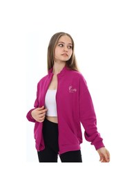 Resim Toontoy Kız Çocuk Baskılı Hırka Kırmızı 
