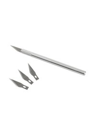 Resim Kretuar Bıçağı Metal Saplı 3 Yedek Uç 8681223236258 