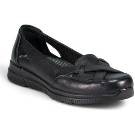 Resim Forelli Anya 29430 Deri Anatomik Kadın Ayakkabı Siyah 