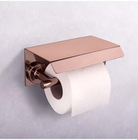 Resim System Hoop Kapaklı Tuvalet Kağıtlığı Rose Renk 87X104X156 Mm 