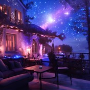 Resim YETHKE 7 Renkli LED Aurora Projektörü Uzaktan Kumanda ile - USB Güçlü, Galaksi Gece Lambası için, 36V Güvenli Çalışma, Yatak Odası ve Müzik Odası Dekoru için Siyah Ortam Aydınlatması, Galaksi Etkisi için Canlı, Çok Yönlü Renk Seçenekleri, Uzaktan Kumandalı Projektör, Gökyüzü Teması, Yüksek Kaliteli Led'ler 