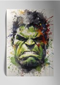 Resim Hulk Marvel - Metal Tablo 