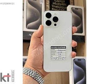 Resim Apple iPhone 16 Pro Max İkinci El YD | 256 GB | Beyaz 