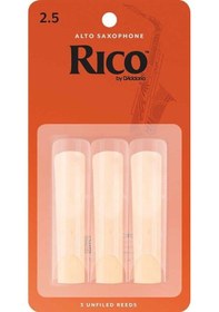 Resim Rico Rja0325 Alto Saksafon Kamışı No:2,5 3'lü Paket 