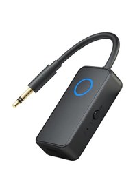Resim M30 Kablosuz Ses Adaptörü Bluetooth 5.4, Aux 3.5mm, 2 Si 1 Arada Transmitter, Araç & Ev Hoparlör Uyumlu 