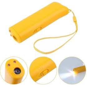 Resim Ultrasonik Köpeksavar Cihaz – 150 Desibel, Ses Dalgasıyla Zararsız Koruma, Led Işıklı, Etkili 