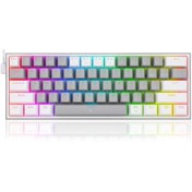 Resim Redragon K617 FIZZ %60 Kablolu RGB Mekanik Oyun Klavyesi Pembe/Beyaz Redragon K617 FIZZ %60 Kablolu RGB Mekanik Oyun Klavyesi Pembe/Beyaz