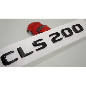 Resim CLS 200 Bagaj Parlak Siyah ABS 3M 3D Yazı Logo 