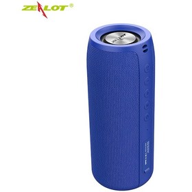 Resim Yaleker Zealot S51 Taşınabilir Bluetooth Hoparlör: Ipx5 Su Geçirmez, 10w Ses, 8 Saat Çalışma, Mavi 