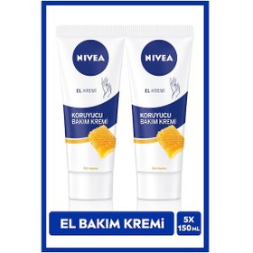 Resim Nivea Bal Mumu Koruyucu El Bakım Kremi 2 x 75 ML 