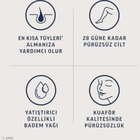 Resim HDY Store Veet Professional 20'li Ağda Bandı Hassas Ciltler İçin Bacak ve Vücut Bölgesi 360° Döner Başlık 