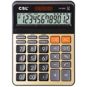Resim CSL CS-3809 12 Hane Masa Tipi Hesap Makinesi 