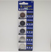 Resim Tianqiu CR2032 3V Lityum Pil 5'li 