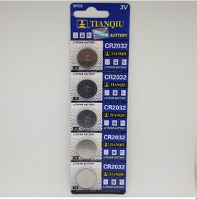 Resim Tianqiu CR2032 3V Lityum Pil 5'li 